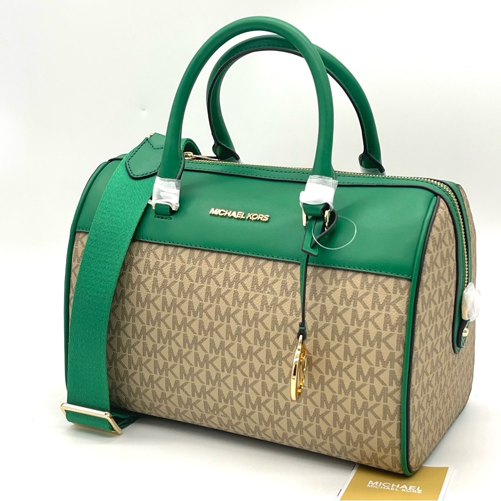 Michael Kors Medium Duffle Satchel Crossbody Bag